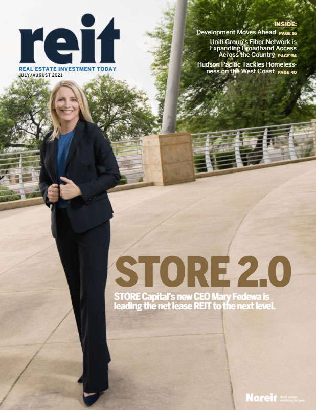 STORE CAPITAL CEO MARY FEDEWA FEATURED IN REIT MAGAZINE