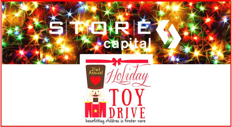 STORE Capital Employees Donate and Volunteer for foster kids